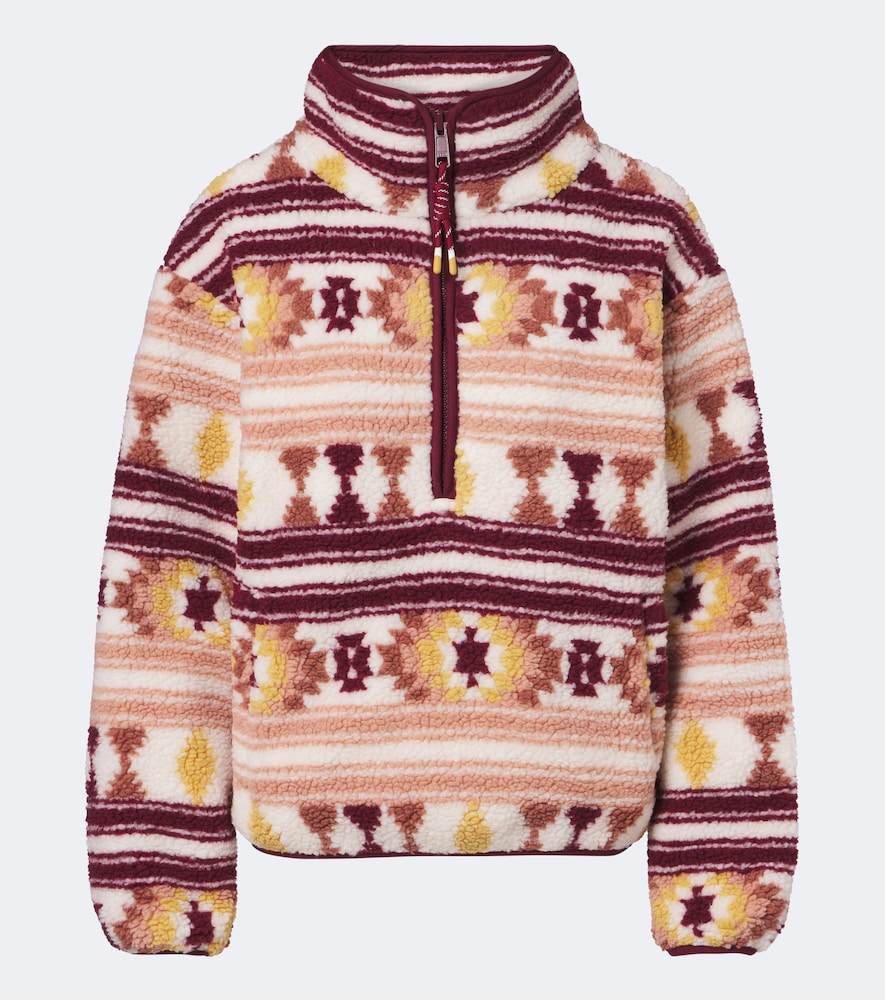 The Upside Harlow Teddy Sweatshirt In Multicoloured