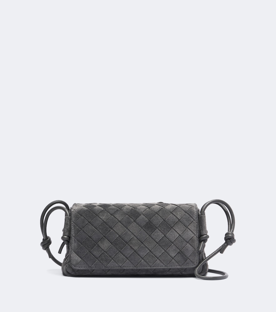 Crossbody Bag Notturno Mini aus Veloursleder