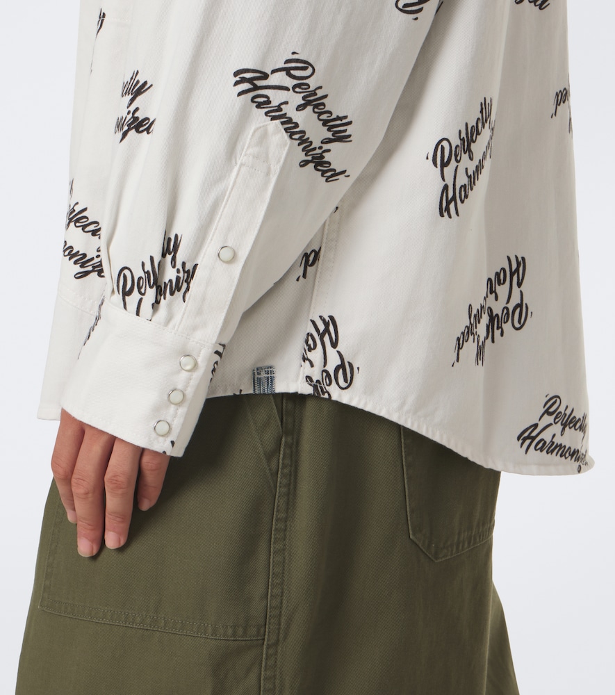 Lhamo Printed Cotton Shirt