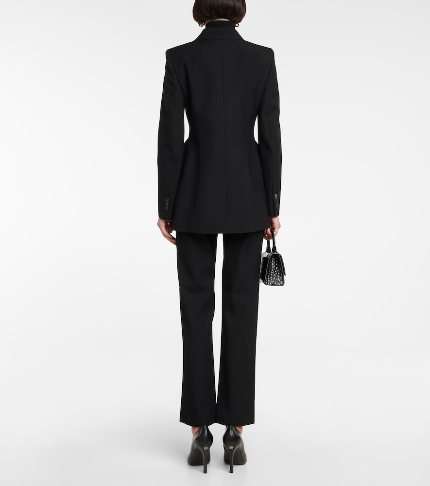  Balenciaga Balenciaga Hourglass Virgin Wool Blazer 