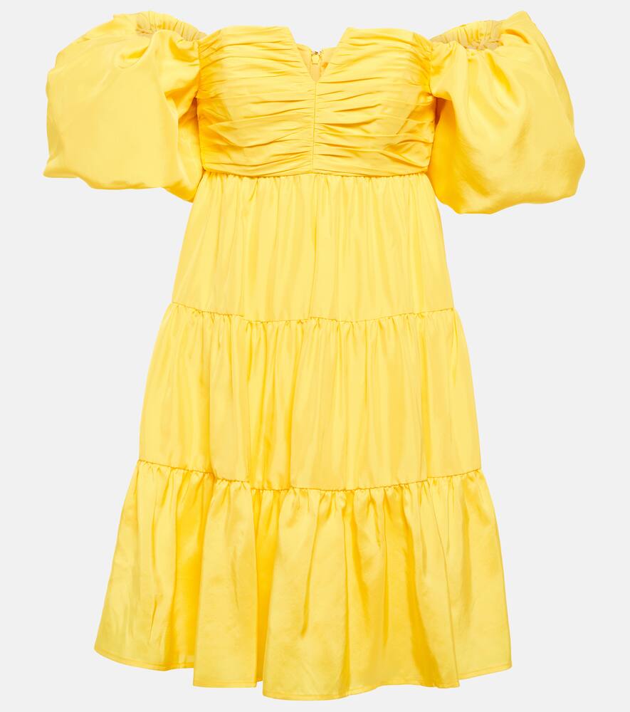 Rebecca Vallance Izzy silk taffeta minidress