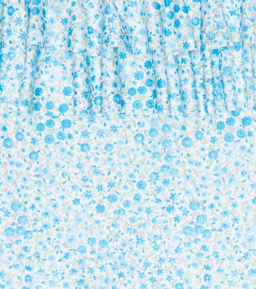 Melissa Odabash Baby Ivy Floral Swimsuit In Blue Floral