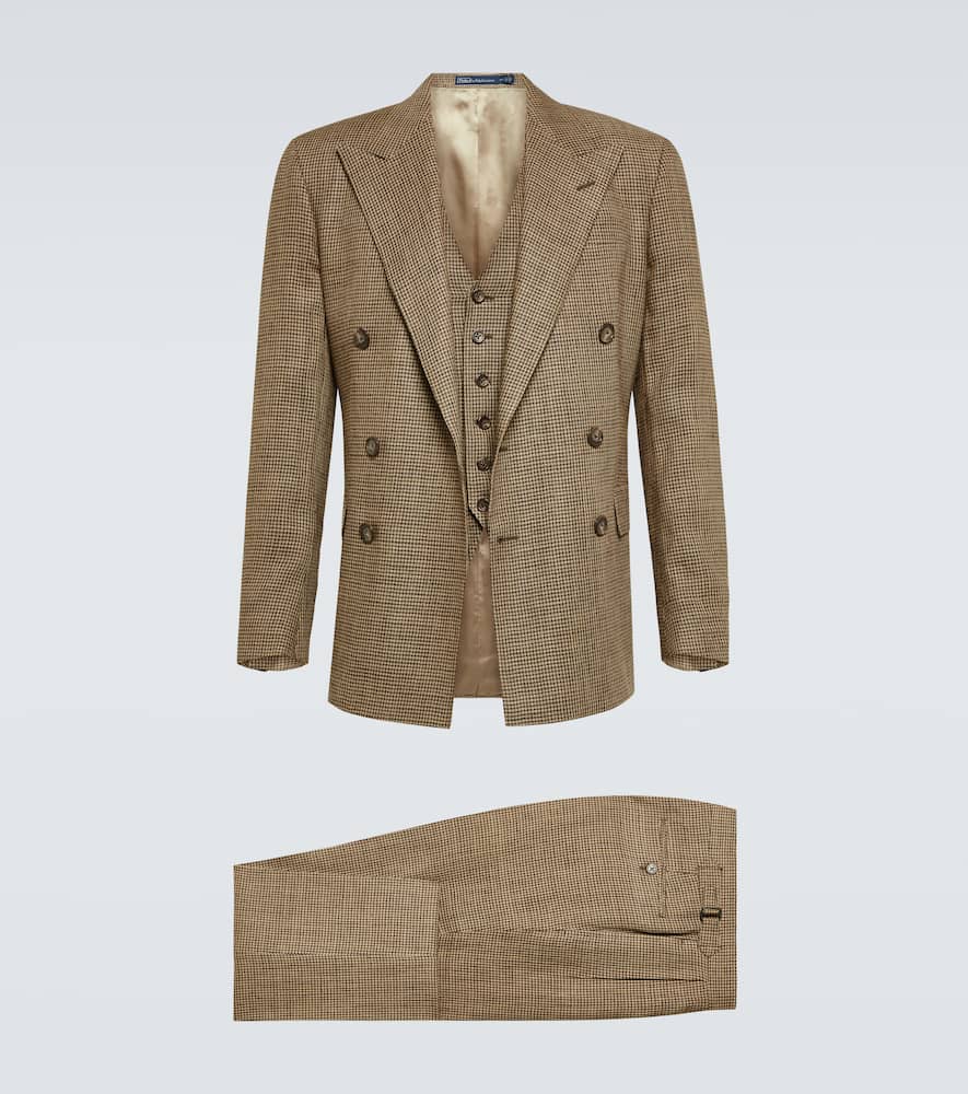 Silk and linen suit