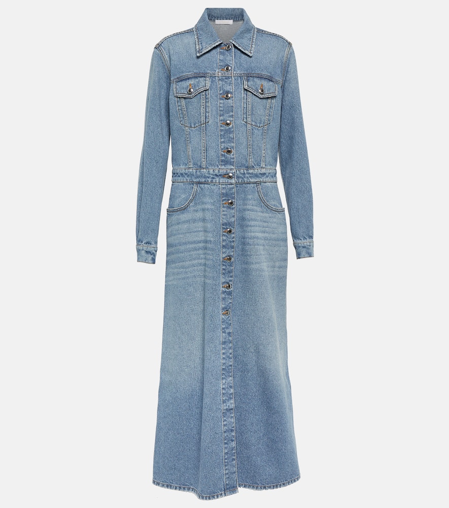 Chloé Denim maxi dress