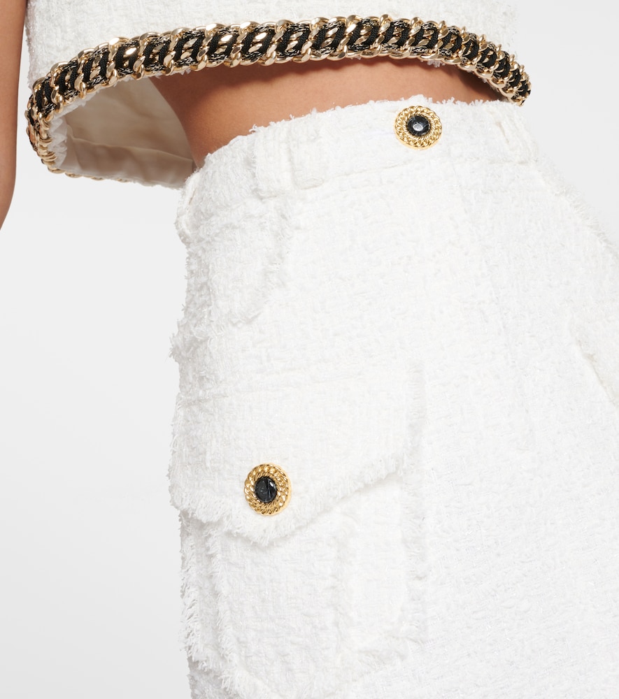 Tweed Miniskirt
