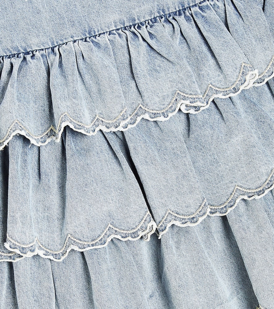  Petite Amalie Petite Amalie Rock Aus Baumwoll-chambray 