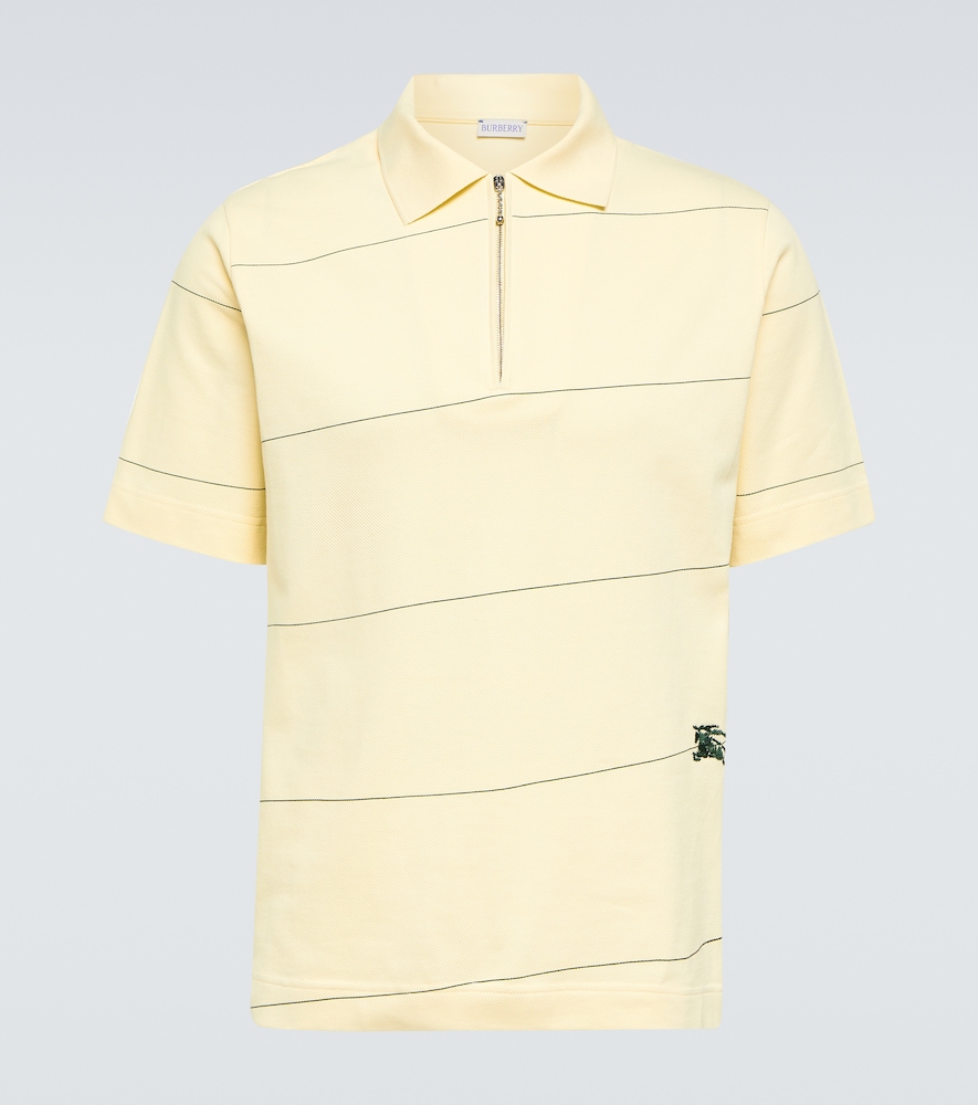 Burberry Polo EKD en coton rayures 448 €