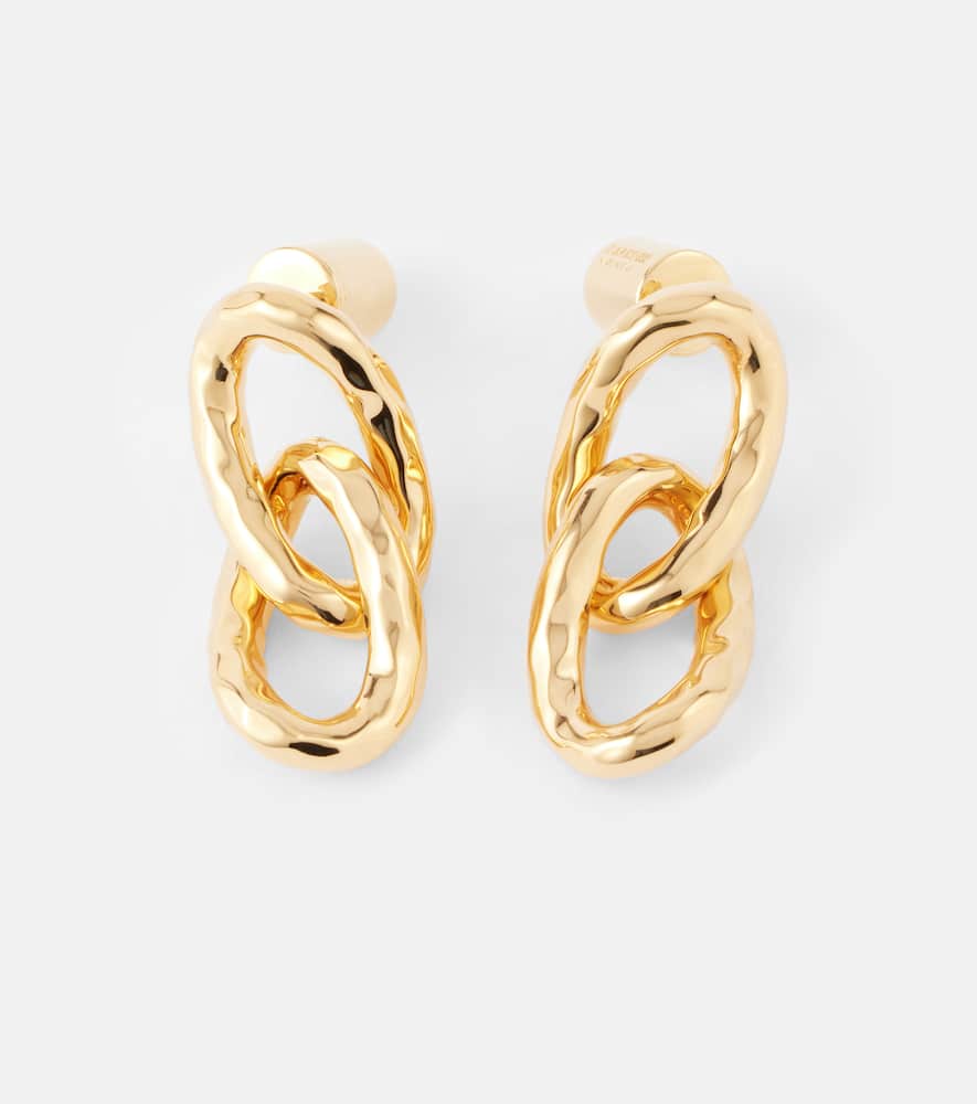 Jil Sander Fw5 Earrings In Gold