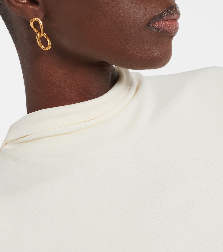 Jil Sander Fw5 Earrings In Gold