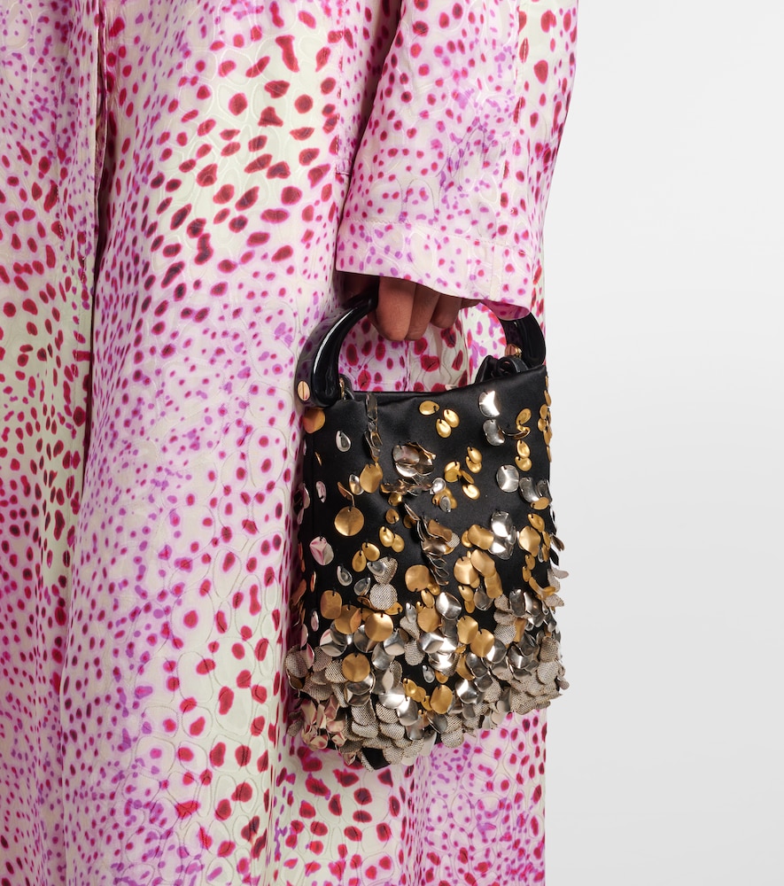  Dries Van Noten Dries Van Noten Printed Jacquard Coat 