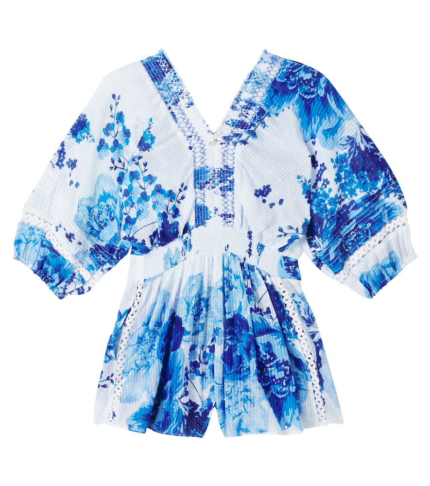  Poupette St Barth Kids Poupette St Barth Kids Playsuit Aus Baumwolle 