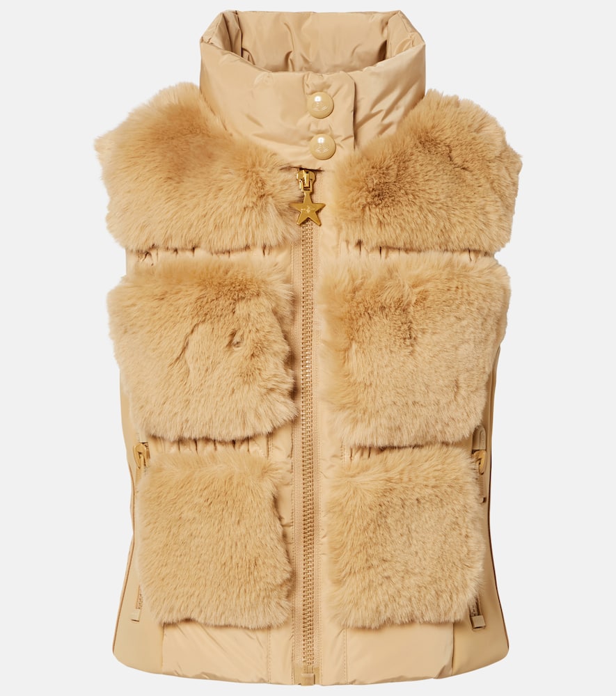 Goldbergh Chic Down Vest In Gray