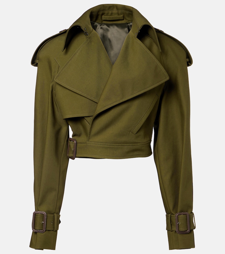 WardrobeNYC Trench-coat raccourci en serg de coton 1323 €