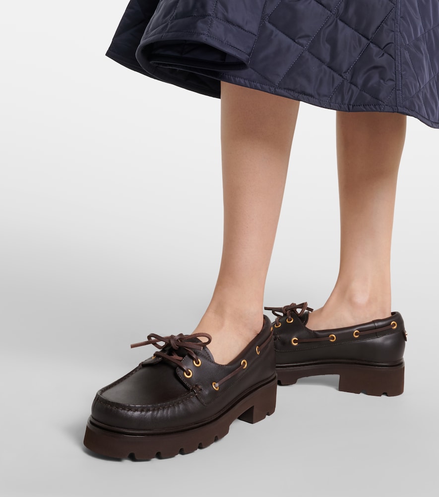 Olonne Leather Boat Shoes