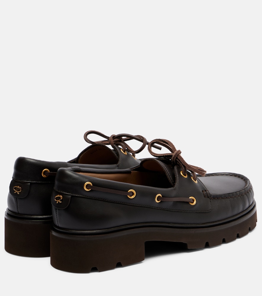 Olonne Leather Boat Shoes