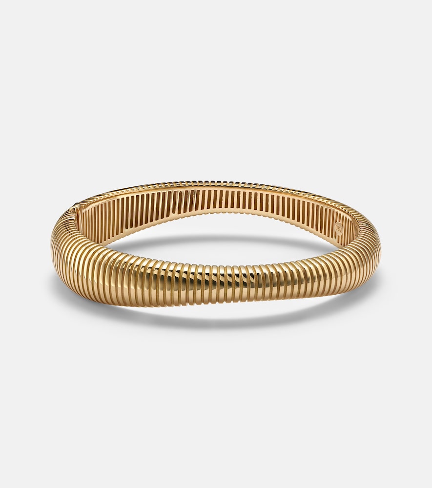 Pamela Zamore Isla Flow II 18kt gold bangle