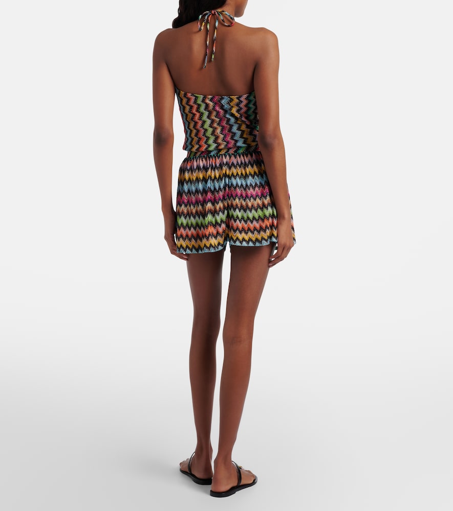  Missoni Missoni Zigzag Lamã© Playsuit 