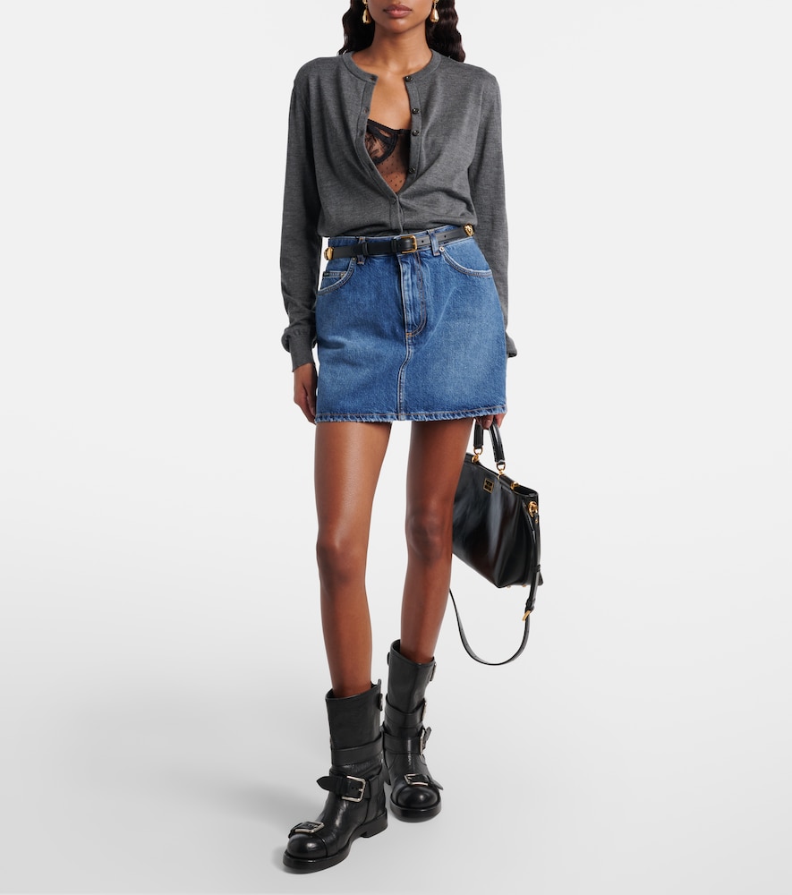 Dolce & Gabbana Denim miniskirt