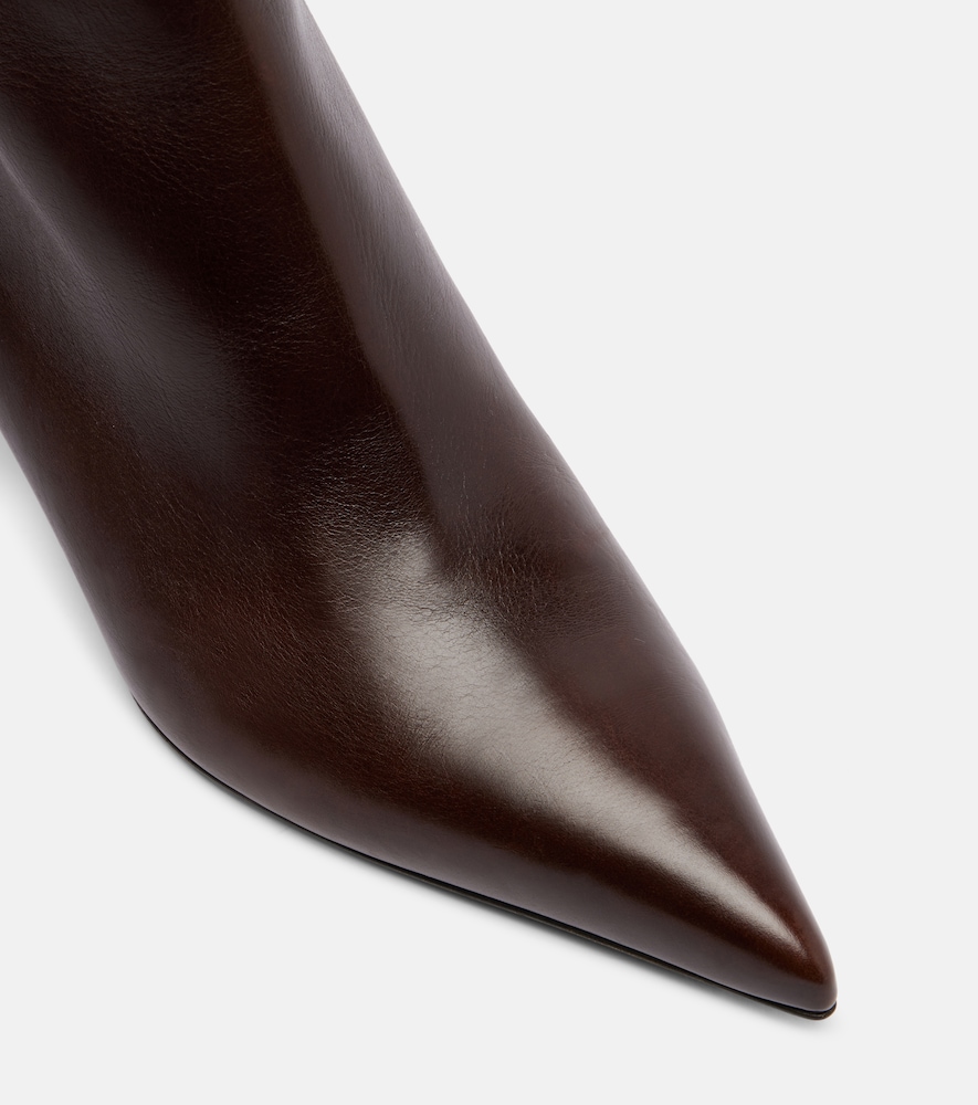 Bella 55 Leather Ankle Boots