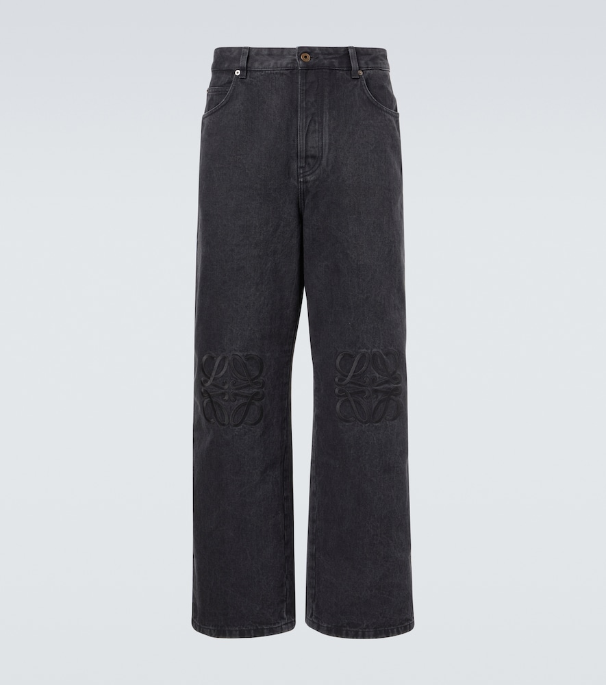 Loewe Anagram wide-leg jeans
