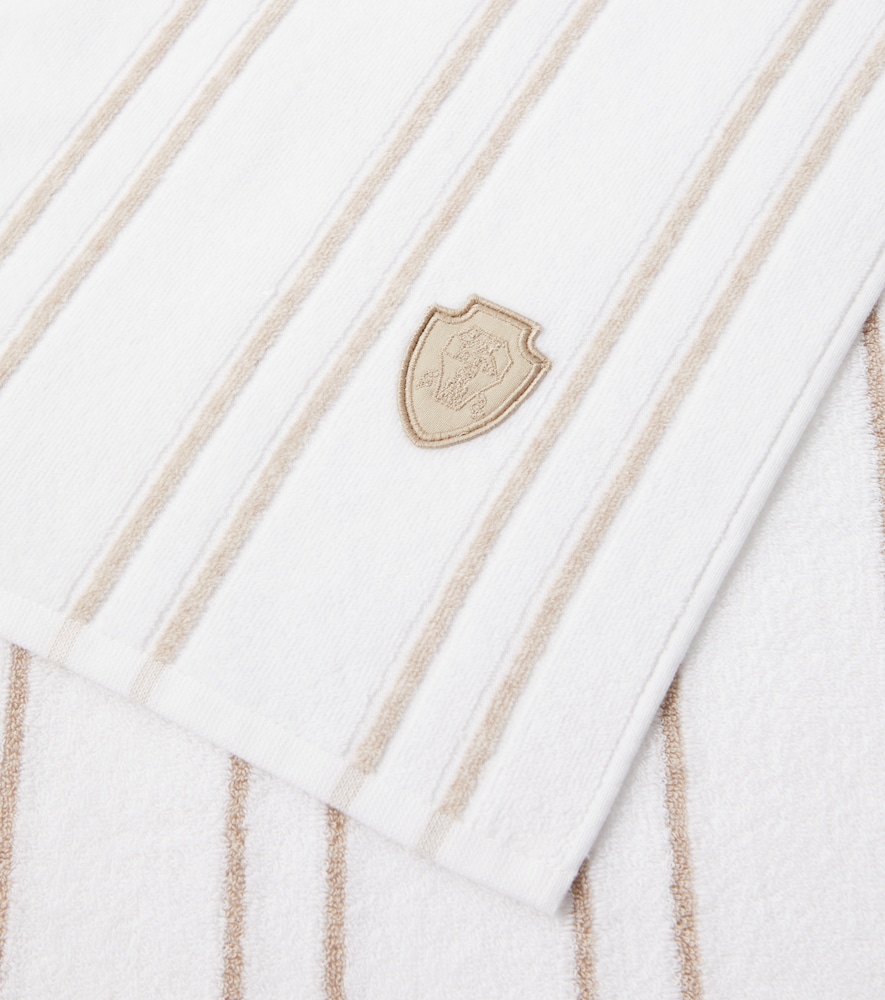  Brunello Cucinelli Brunello Cucinelli Strandhandtuch Aus Frottee 