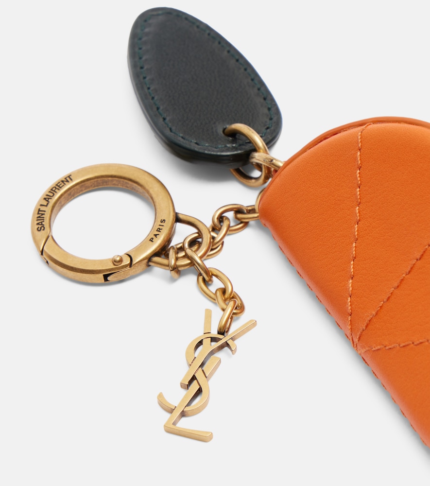  Saint Laurent Saint Laurent Leather Keychain 