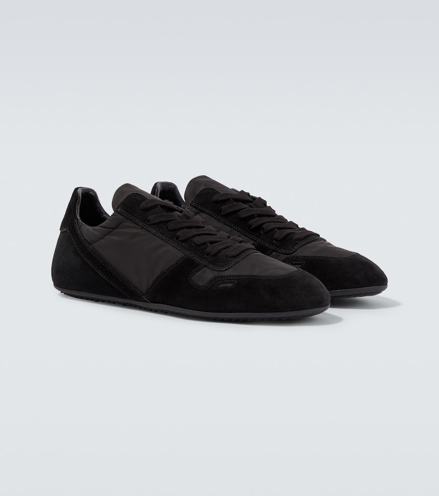  Rick Owens Rick Owens Sneakers Minimal Sneaks Mit Veloursleder 