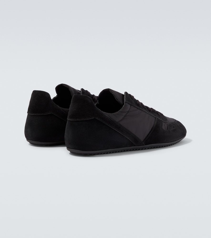  Rick Owens Rick Owens Sneakers Minimal Sneaks Mit Veloursleder 