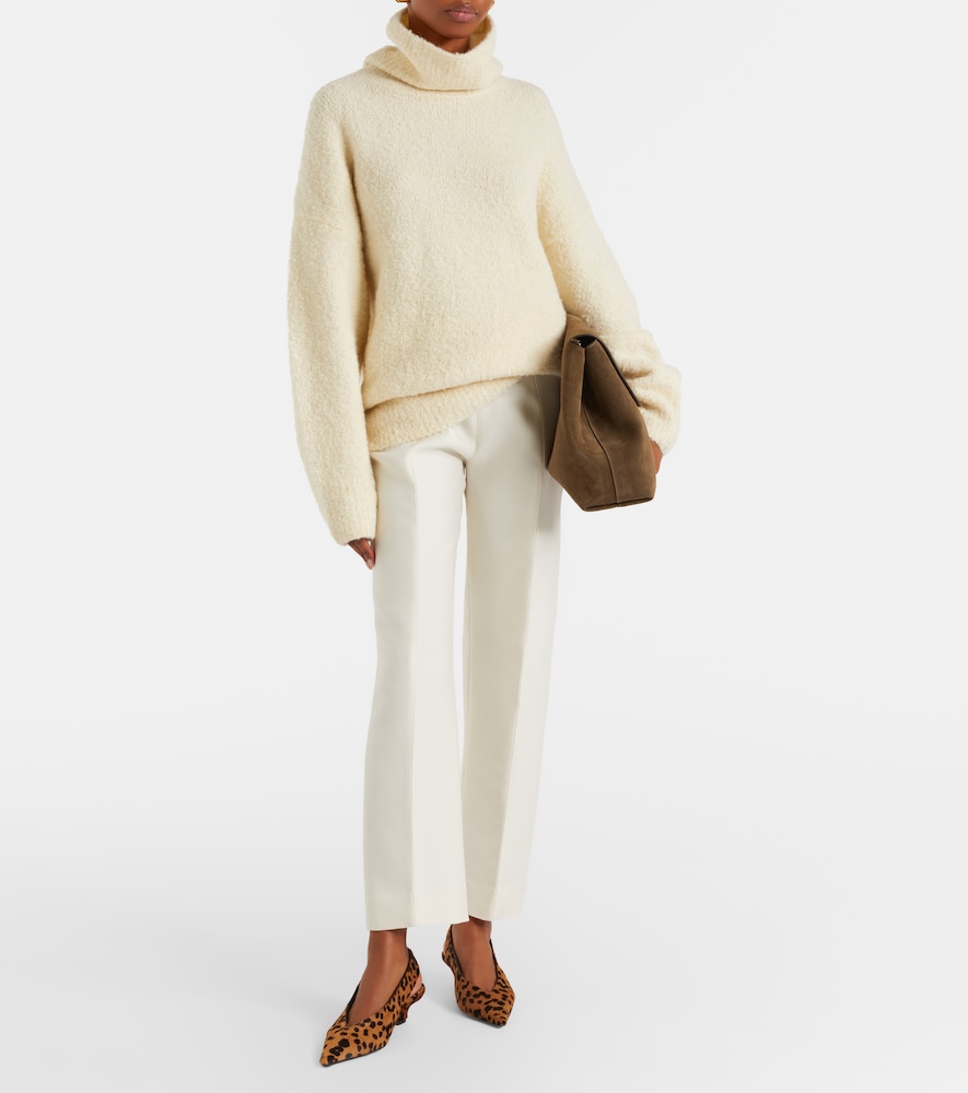 Toteme Wool and silk slim pants