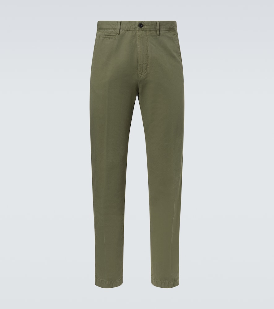 Slowear Cotton and linen slim pants