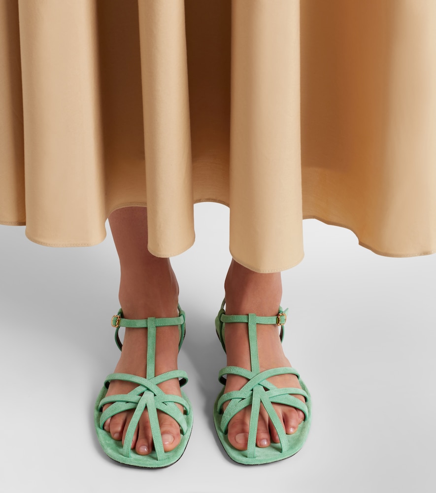 Herbert Levine The Catch suede sandals