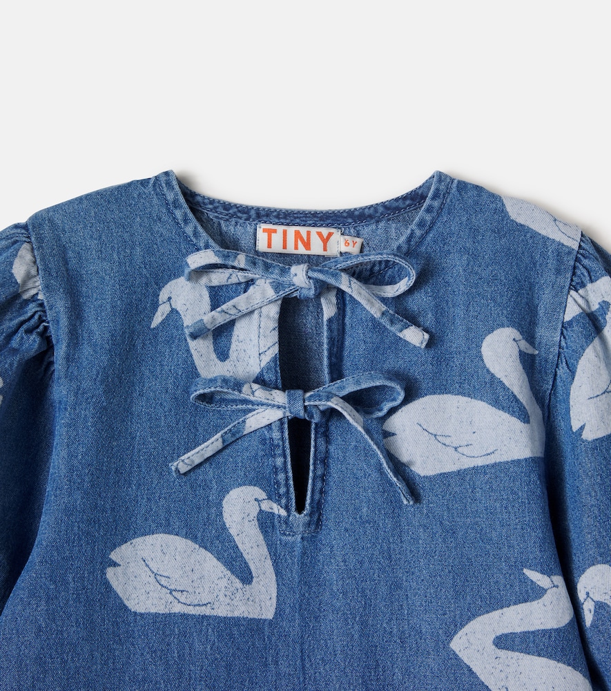  Tinycottons Tinycottons Bedrucktes Jeanskleid 