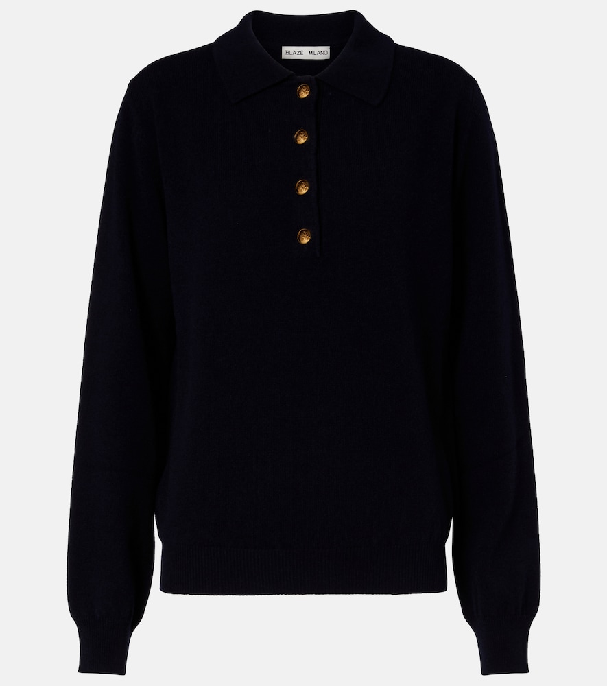Blaze Milano Blazé Milano Highland wool and cashmere polo sweater | Thumbnail 7 Blaze Milano Blazé Milano Highland wool and cashmere polo sweater | Thumbnail 7