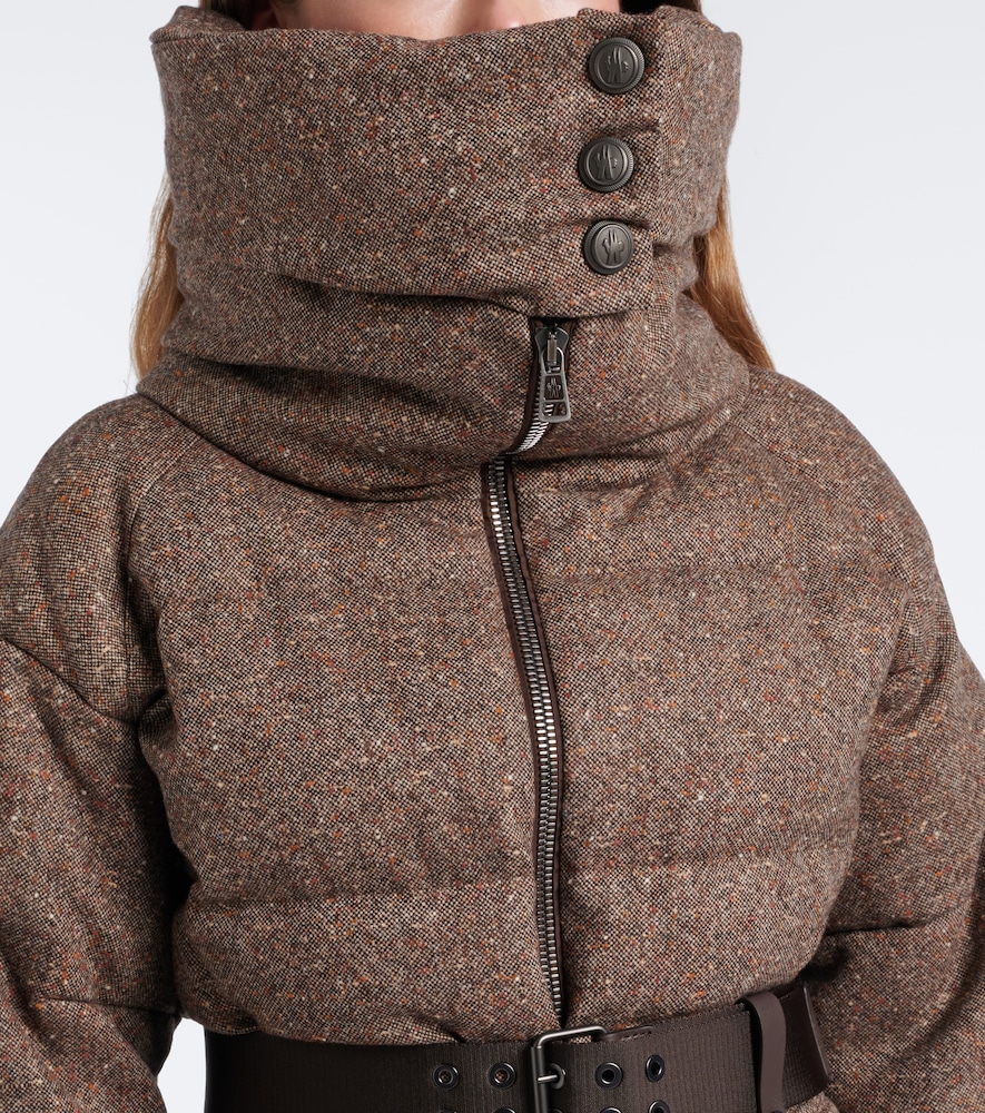 Grenoble Gelise Hooded Virgin Wool Down Jacket