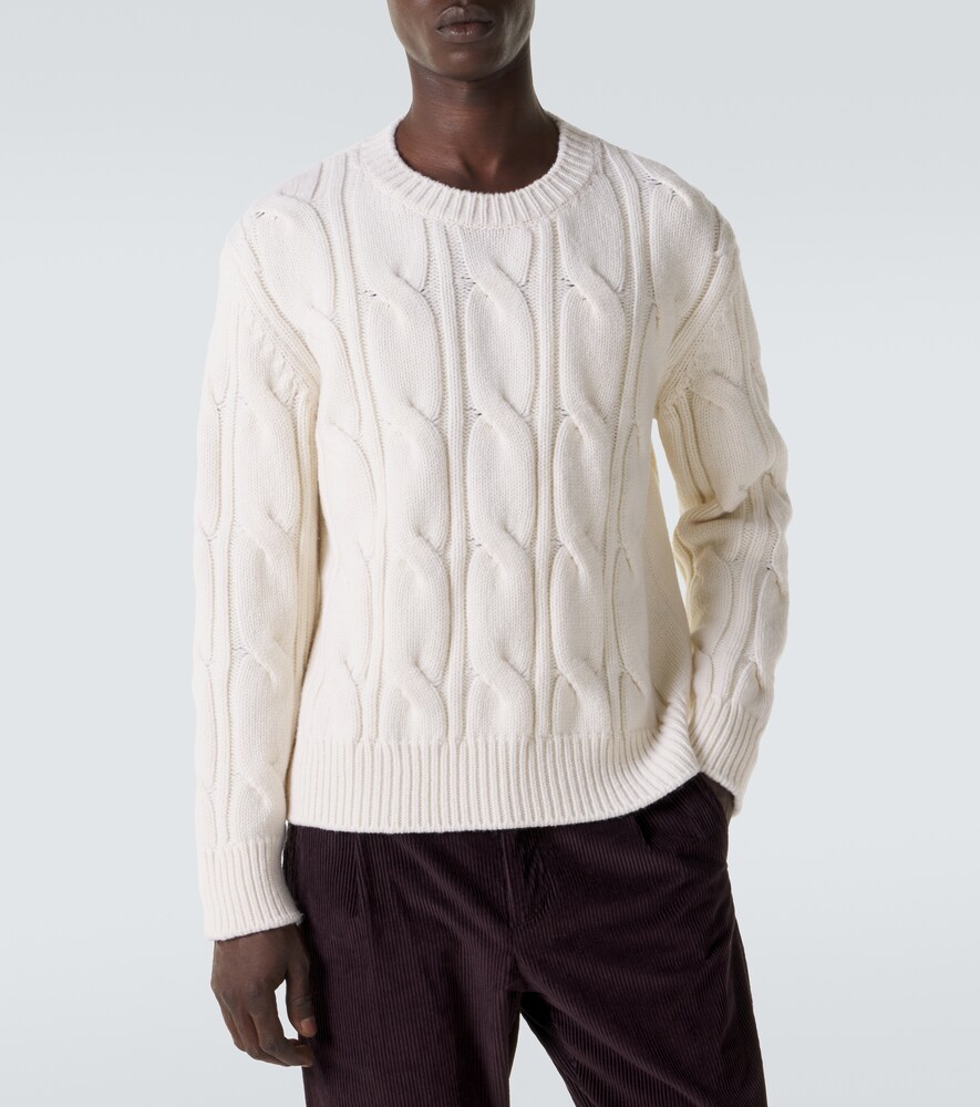 Cable-Knit Sweater