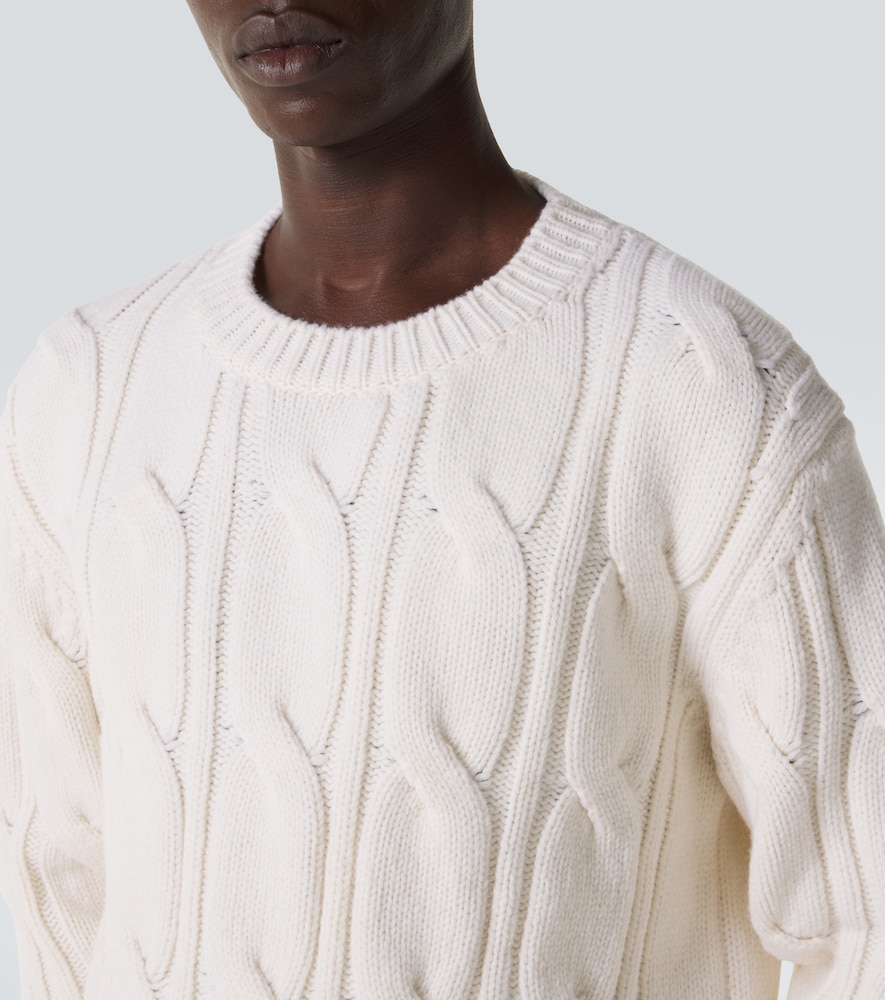Cable-Knit Sweater