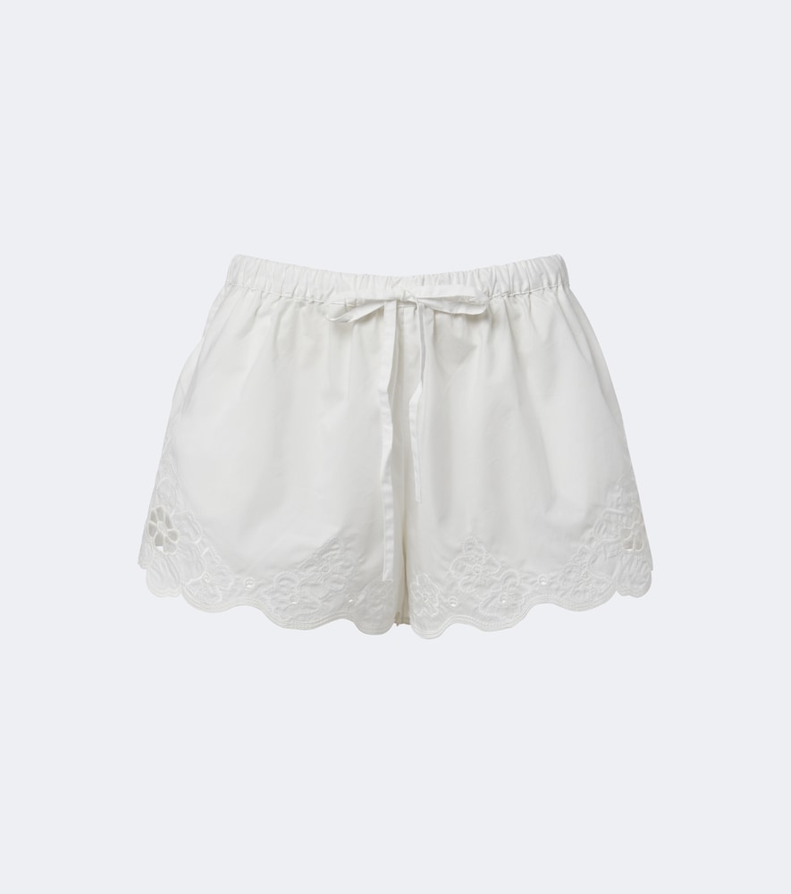 SIR Klara emboirdered cotton shorts