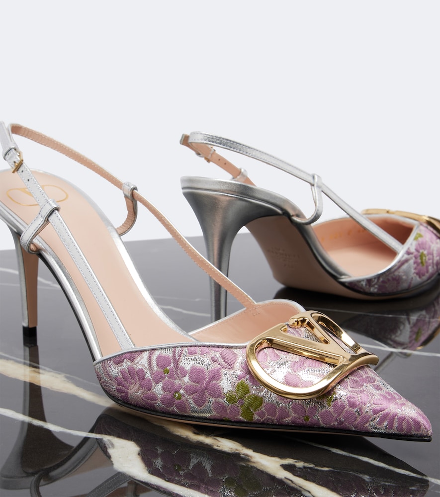 Garavani Vlogo Floral Slingback