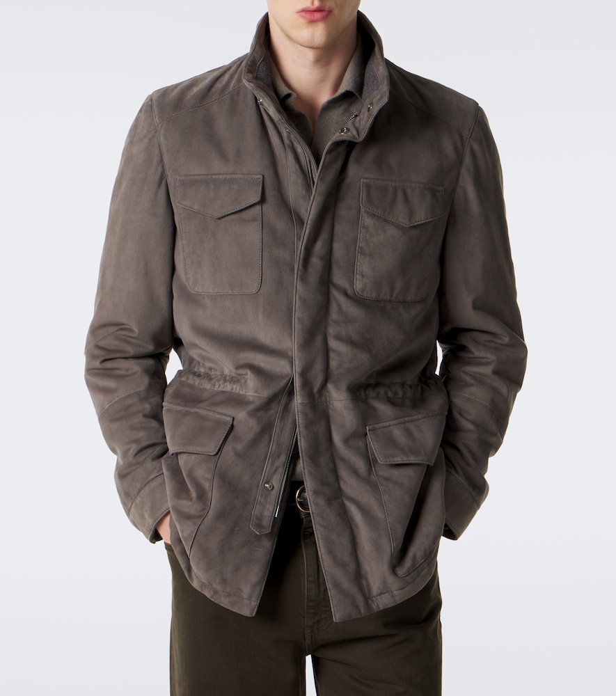 Suede Field Jacket