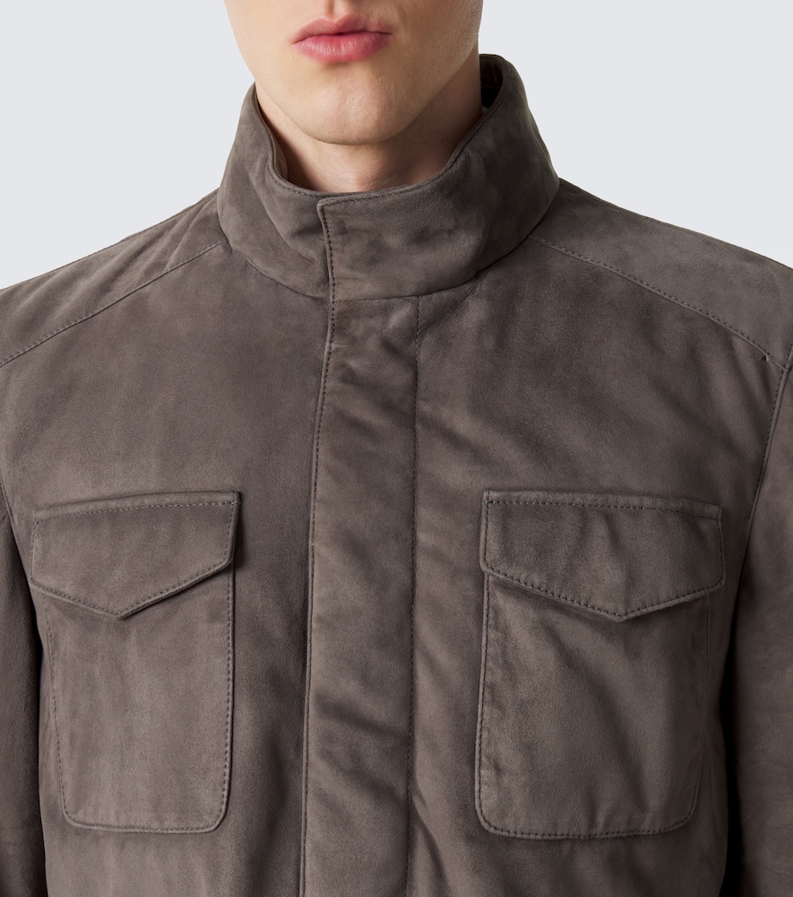 Suede Field Jacket