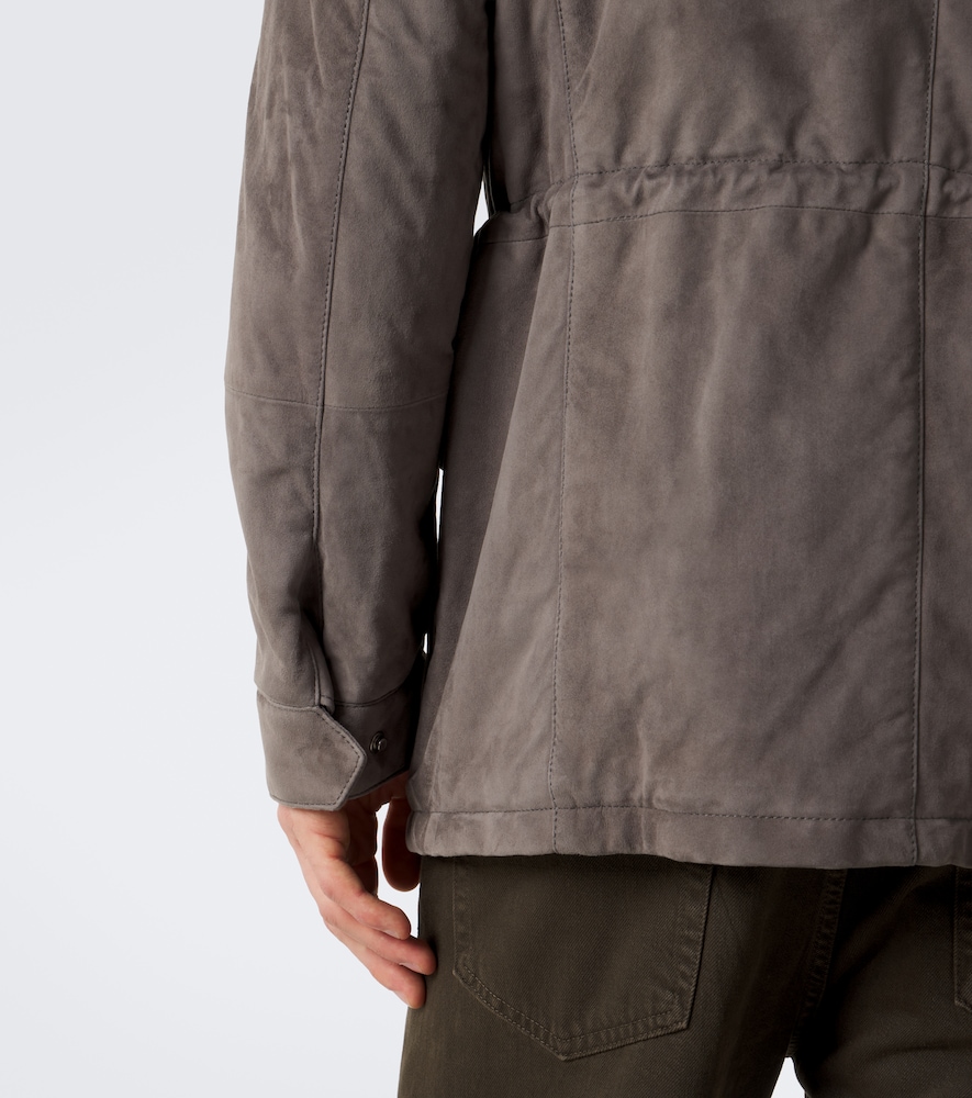 Suede Field Jacket