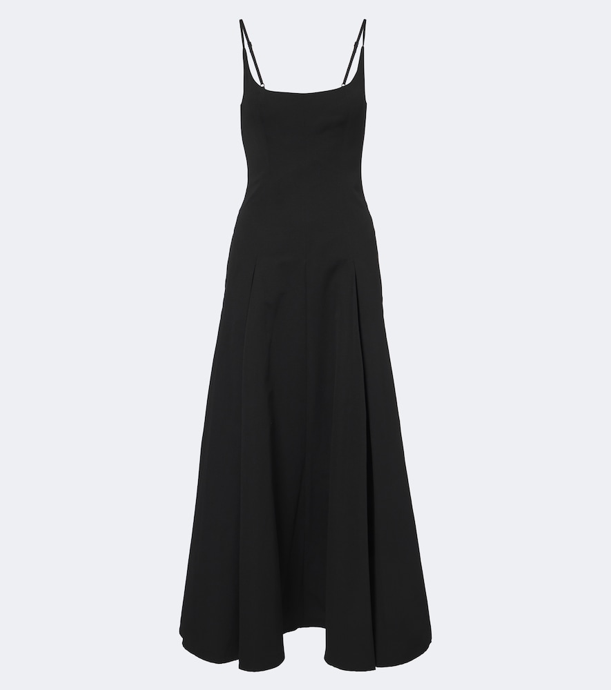 Abito midi Jill in misto cotone