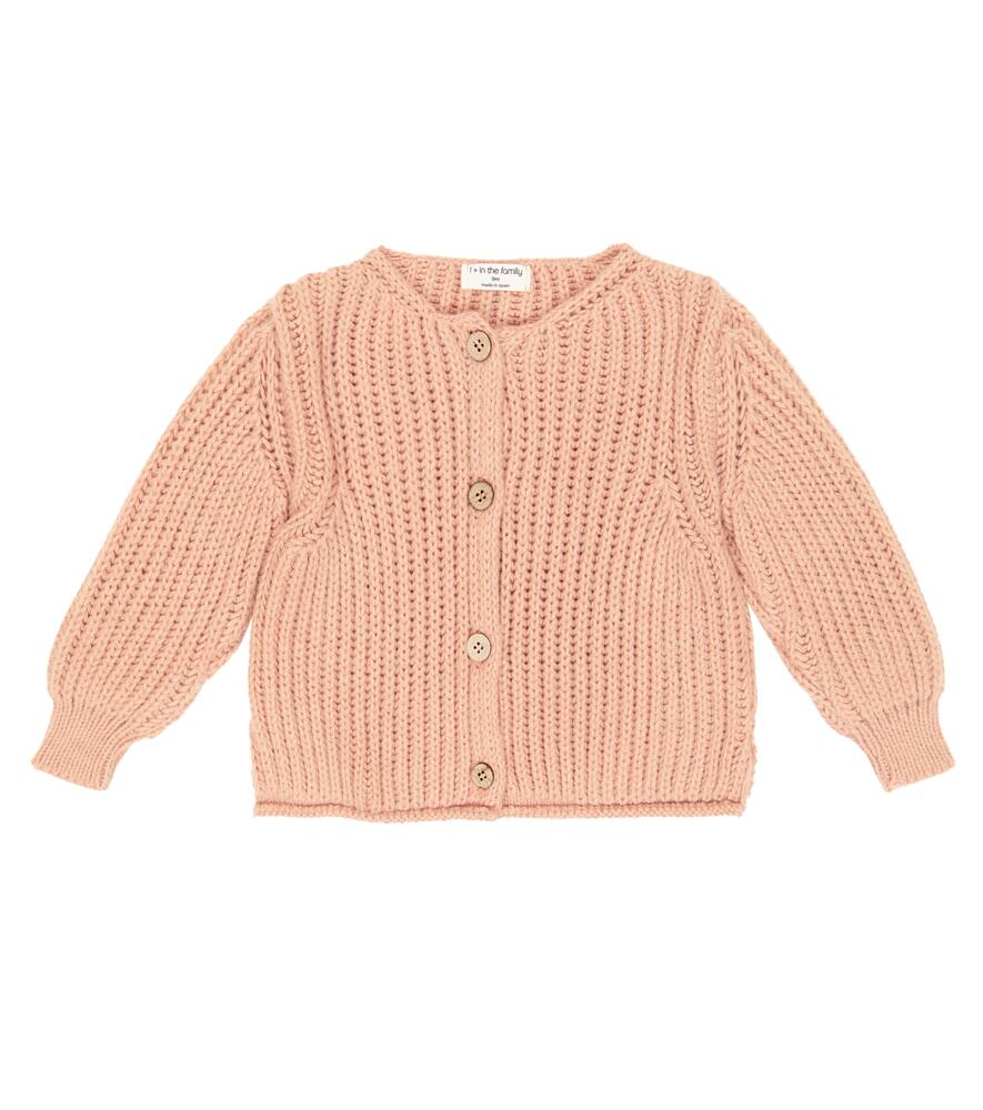 1 + in the Family Baby Rea alpaca wool-blend cardigan