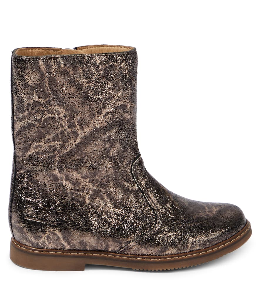 Pom D'api City Mid Botte Leather Boots In Multicoloured