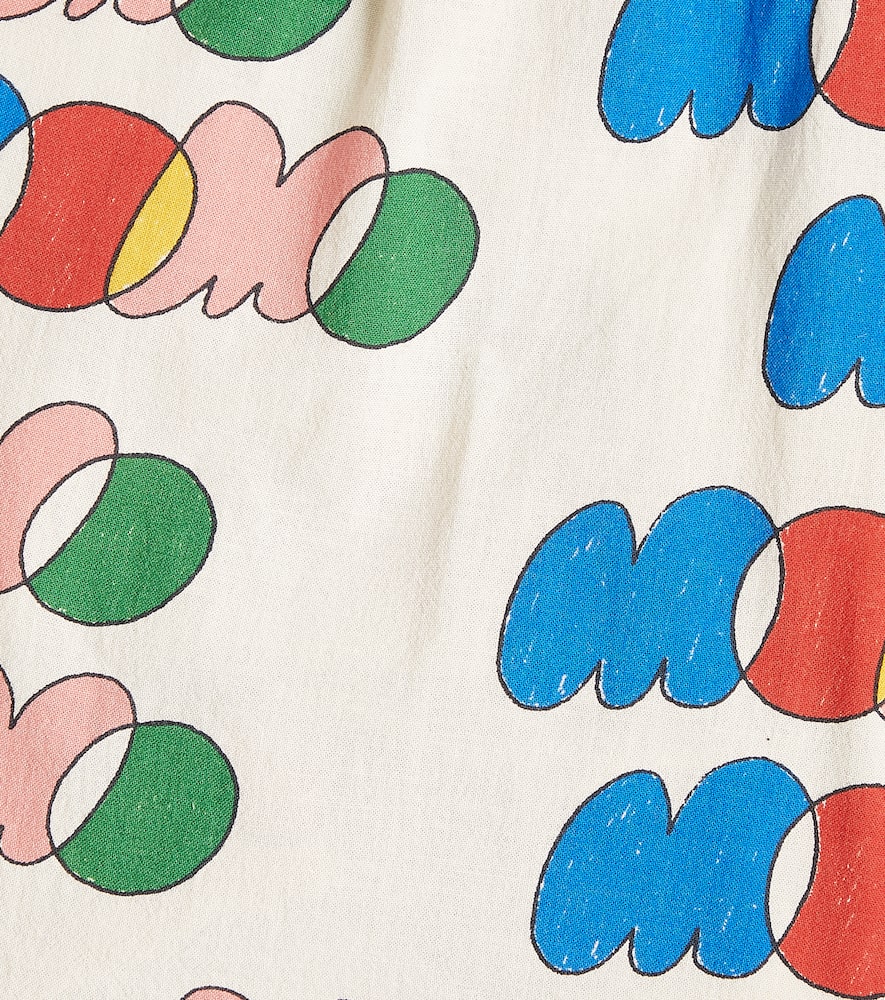 Jellymallow Momo Printed Cotton Shorts In Multicoloured