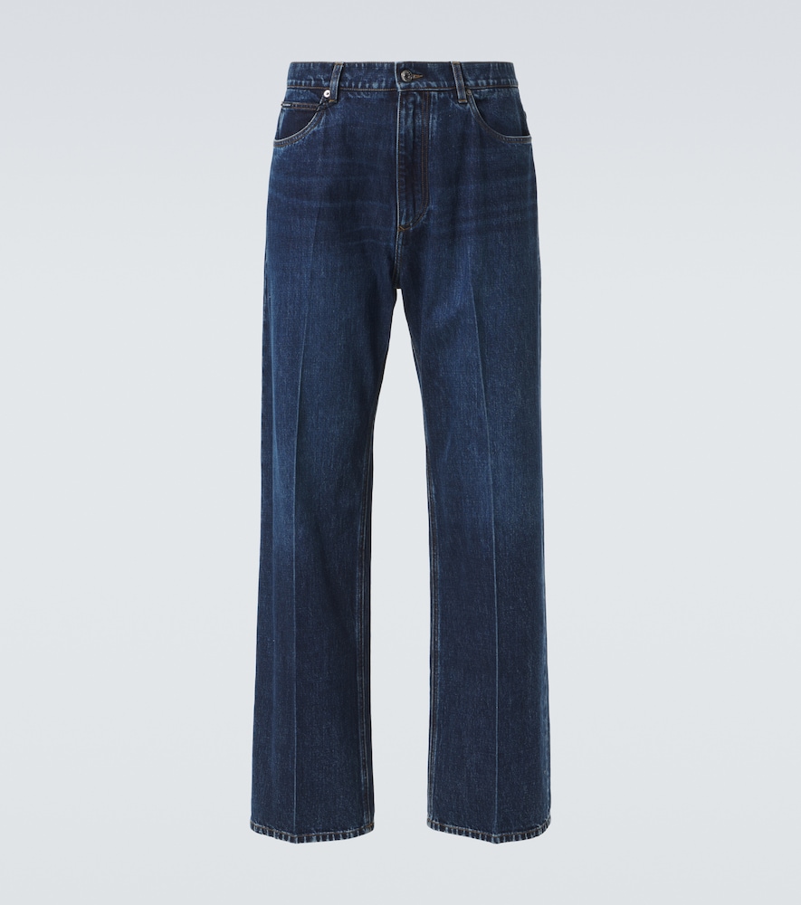 Dolce&Gabbana Men's Blue Straight Jeans UK Size 38 - Mytheresa
