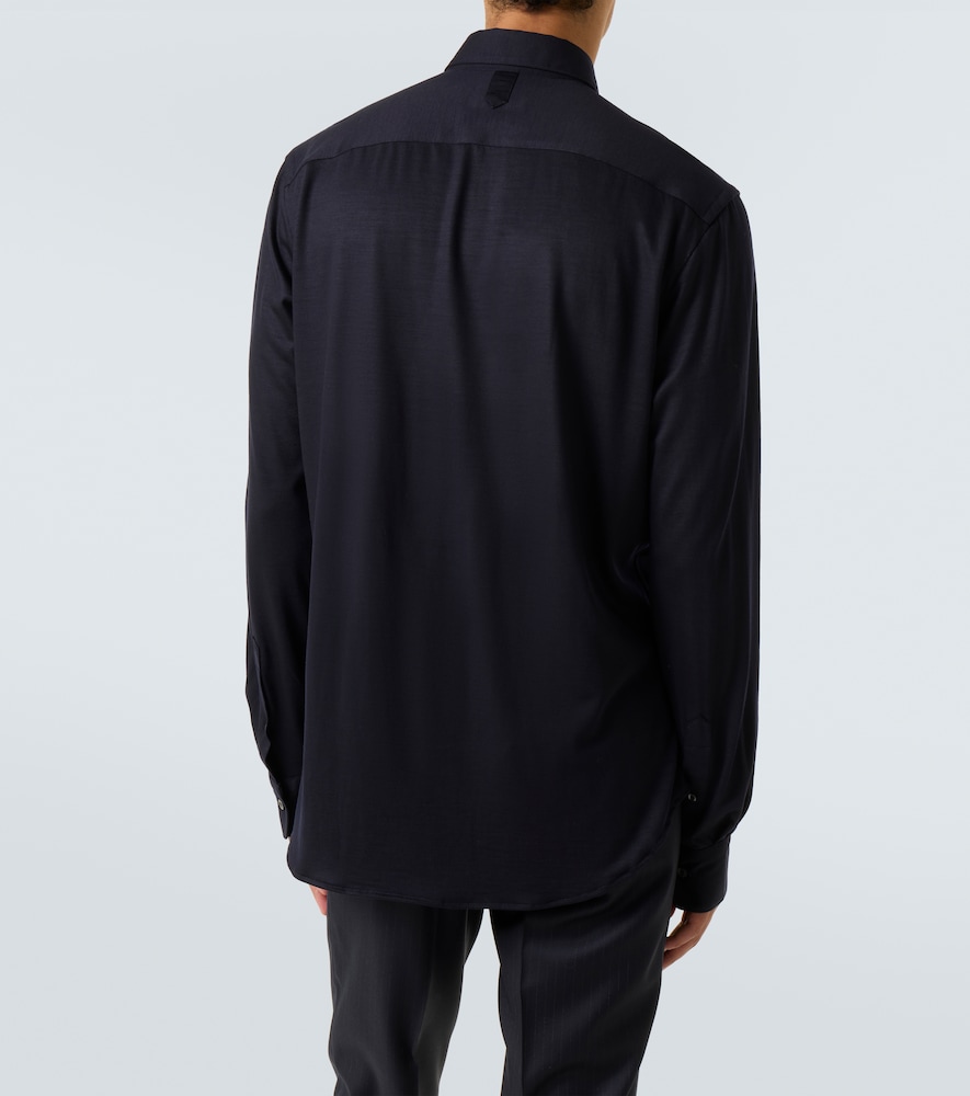  Canali Canali Wool Shirt 