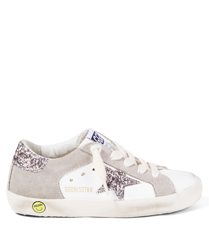  Golden Goose Kids Golden Goose Kids Zapatillas Super-star De Piel Y Ante 