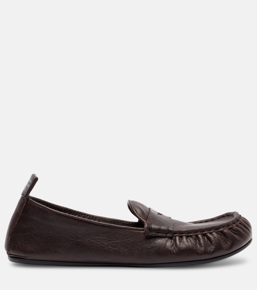  Acne Studios Acne Studios Leather Penny Loafers 