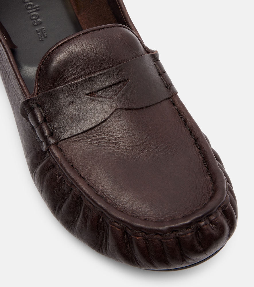  Acne Studios Acne Studios Leather Penny Loafers 